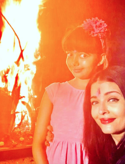 Aishwarya Rai Bachchan and Aaradhya Bachchan